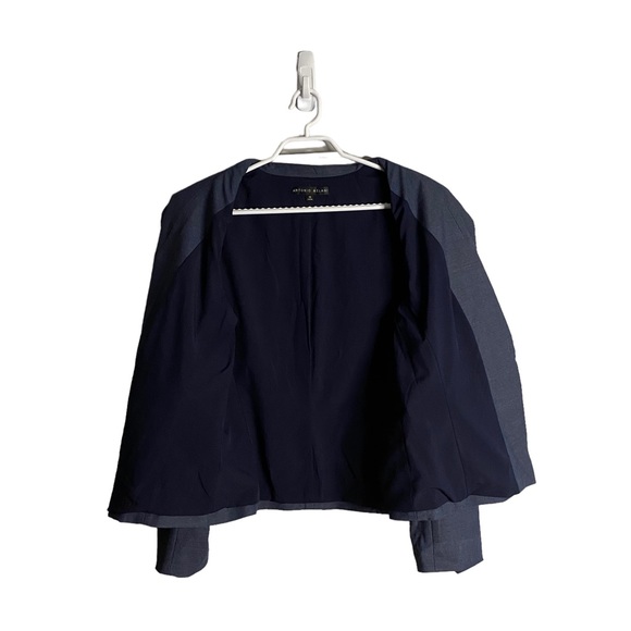Antonio Melani Women's Blue Single Breasted Blazer - Picture 7 of 8
